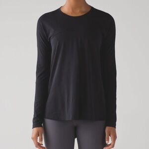 Lululemon Acadia Long Sleeve Black - 4